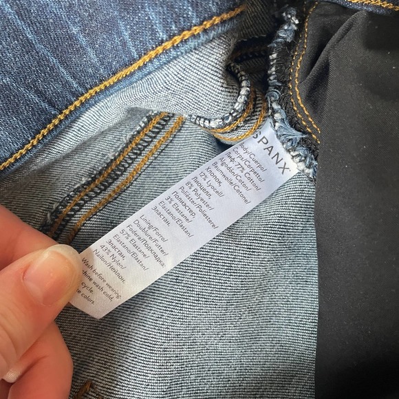 SPANX Distressed Ankle Skinny Jeans - Picture 4 of 7